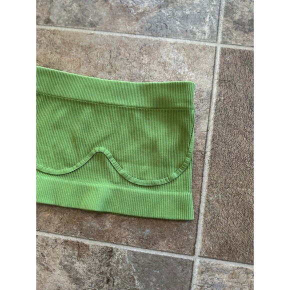 Free People Intimately Bandeau Green Size M/L - Picture 3 of 7